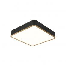 Matteo Lighting M10545BKAG - Ainslay Ceiling Mount