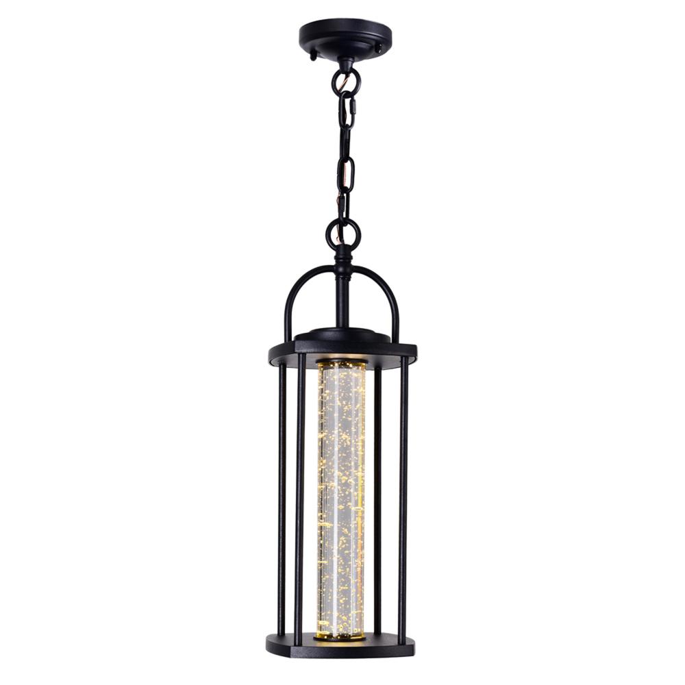 Greenwood LED Outdoor Black Pendant