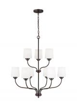 Generation Lighting 3102809-710 - Nine Light Chandelier