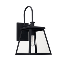  926812BK - 1 Light Outdoor Wall Lantern