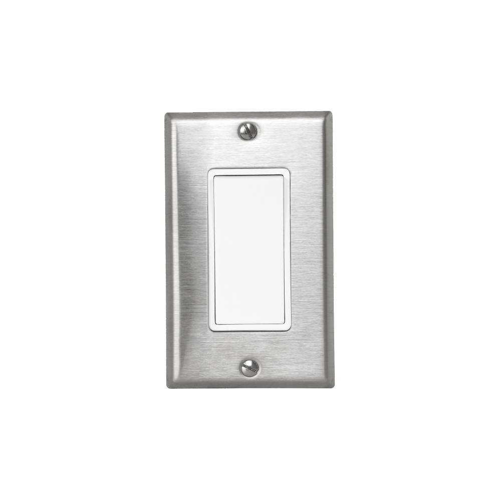 Eurofase EFSSPS1 On/Off Switch with Stainless Steel Plate and Box