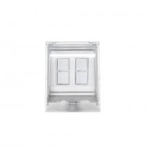 Eurofase EFDOWPW - Dual Duplex Switch Weatherproof Surface Mount and Gang Box - 20 Amp Per Pole