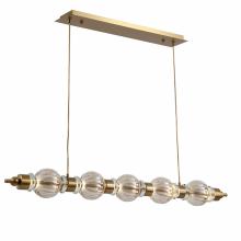 Avenue Lighting HF7955-AB - Avra Aged Brass Pendant