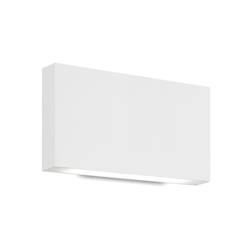 Mica 10-in White LED All terior Wall