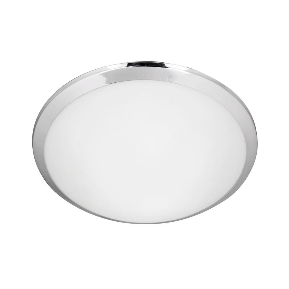 Malta 12-in Chrome LED Flush Mount