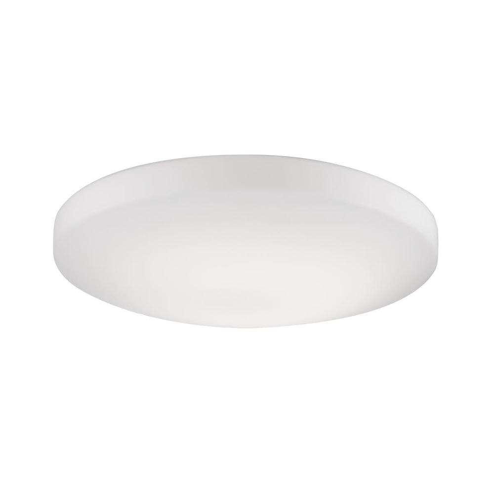 Trafalgar 15-in White LED Flush Mount