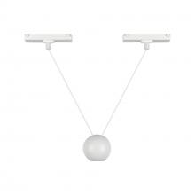 Kuzco Lighting Inc TRP27203-WH - Faria Double 3-in White Trilo Track Pendant