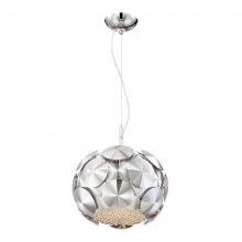 Zeev Lighting P30072-3-CH - 3-Light 12" Designer Pendant