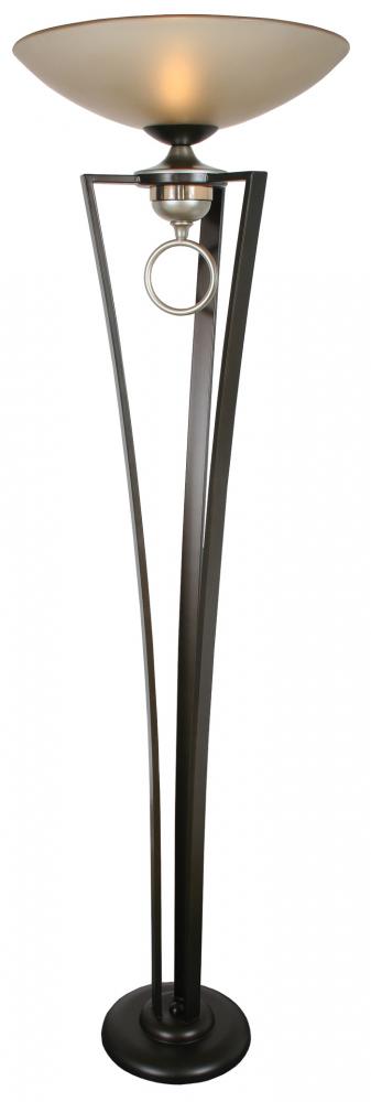 In Love, Floor Lamp Torchiere 72" H.