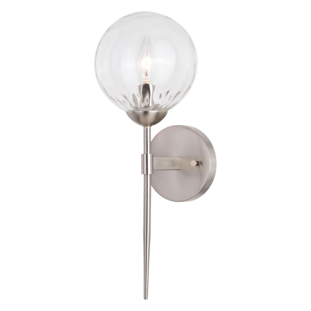 Olson Wall Light Satin Nickel