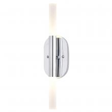 Vaxcel International W0487 - Fulton 18-in. 2 Light LED Wall Light Chrome