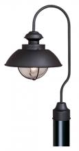 Vaxcel International OP21505TB - Harwich 10-in Outdoor Post Light Textured Black