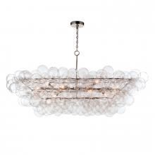 Regina Andrew 16-1381CLR - Regina Andrew Bubbles Chandelier Linear (Clear)