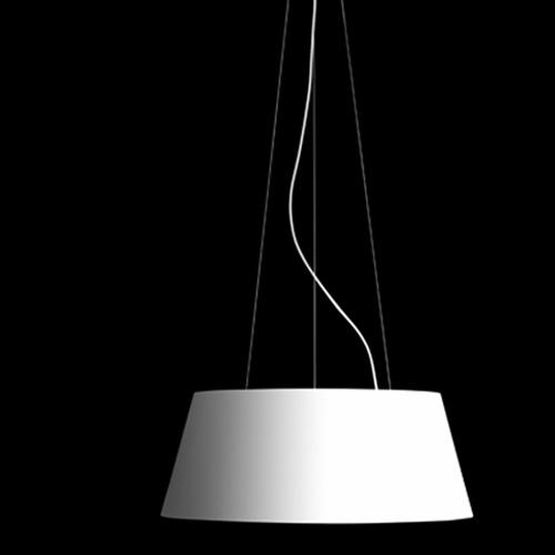 Gray Drum Shade Pendant