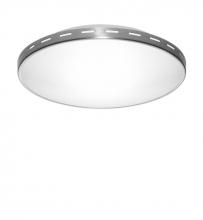 Estiluz t-1262-37 - Nickel Bowl Flush Mount