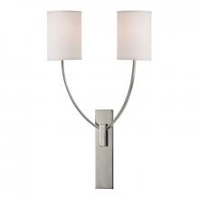 Hudson Valley 732-PN - 2 LIGHT WALL SCONCE