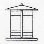 Arroyo Craftsman BC-11LCR-BK - 11" berkeley long body column mount