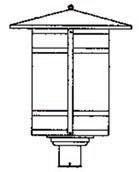 Arroyo Craftsman BP-17LGW-MB - 17" berkeley long body post mount