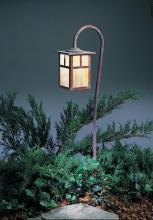 Arroyo Craftsman LV27-M6EGW-BK - low voltage 6" mission fixture without overlay (empty)