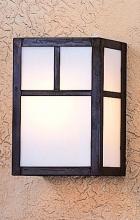 Arroyo Craftsman MS-8AF-P - 8" mission sconce with classic arch overlay