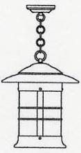 Arroyo Craftsman NH-14CS-BZ - 14" newport pendant