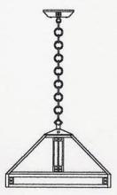 Arroyo Craftsman PH-18OF-BZ - 18" prairie pendant