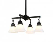 Arroyo Craftsman RCH-4-P - ruskin 4 light chandelier