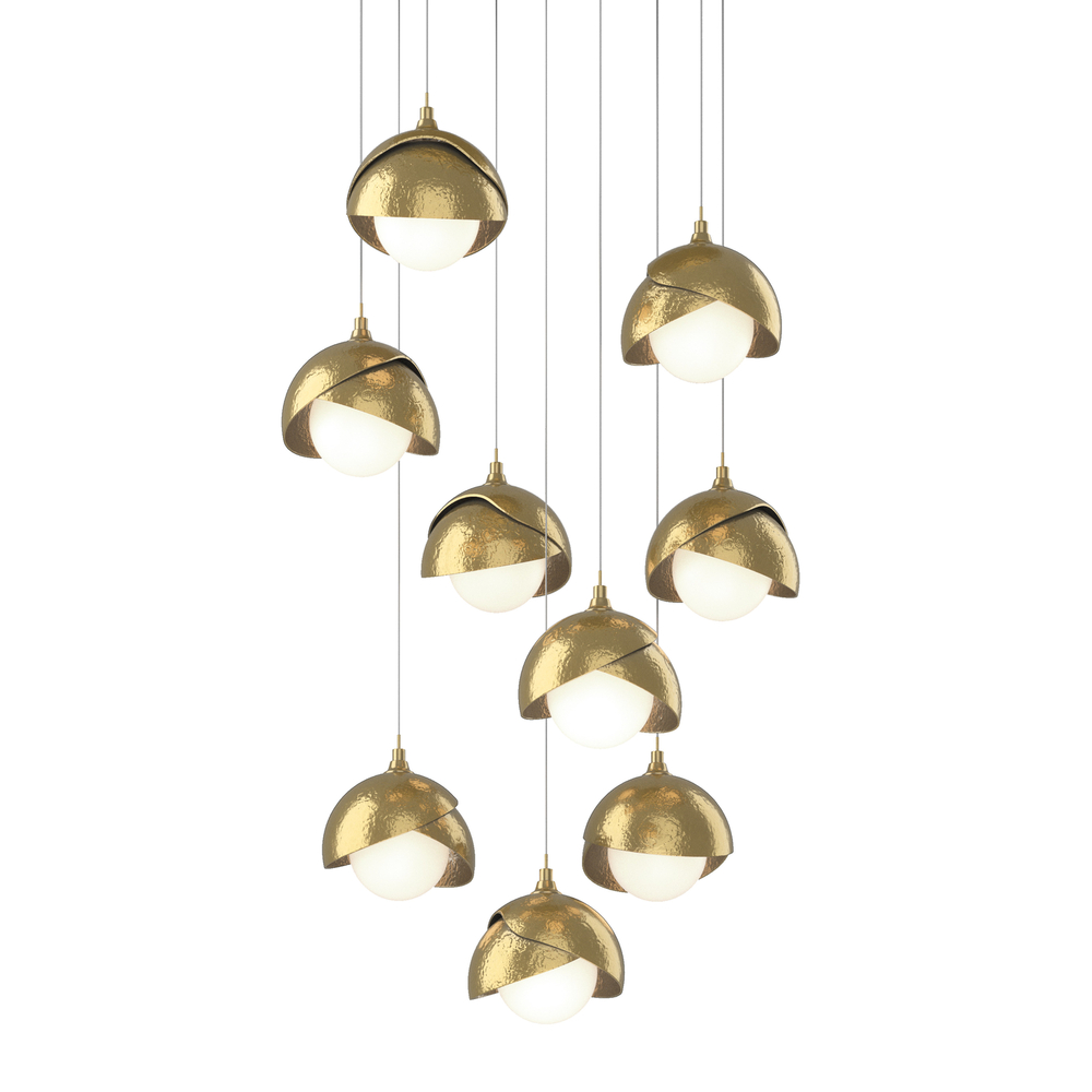 Brooklyn 9-Light Double Shade Pendant