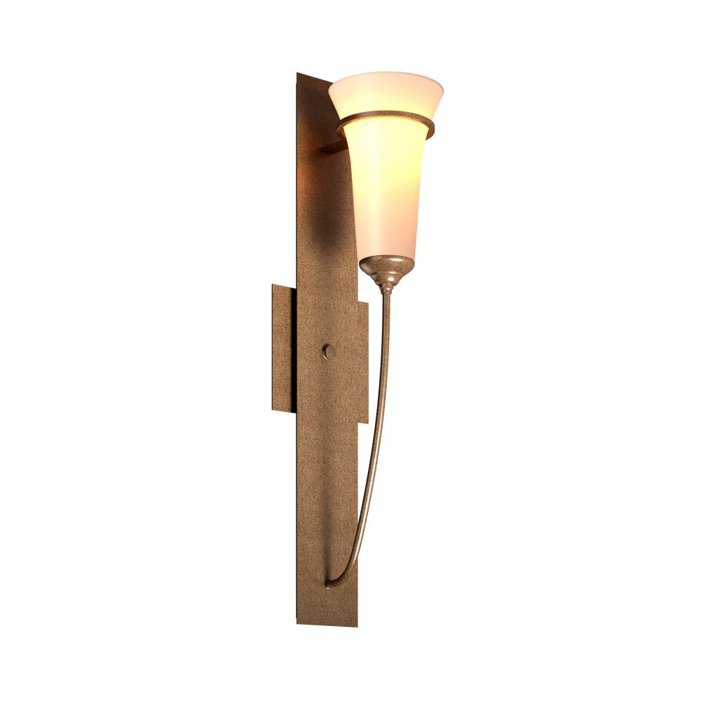 Banded Wall Torch Sconce