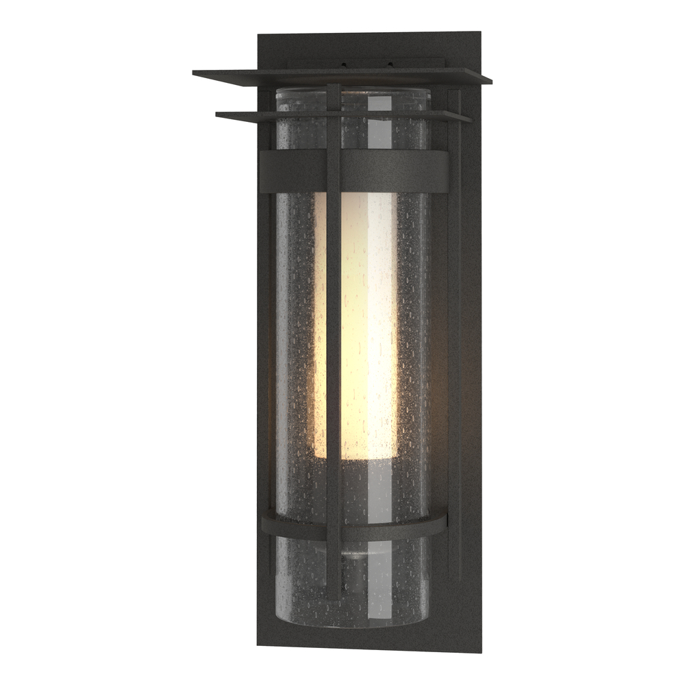 Torch Small Outdoor Sconce with Top Plate