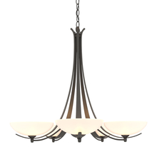 Hubbardton Forge 101261-SKT-20-GG0123 - Aegis 5 Arm Chandelier