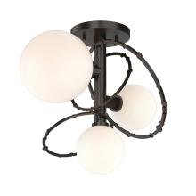 Hubbardton Forge 121360-SKT-14-GG0712 - Olympus 3-Light Semi-Flush