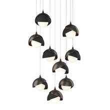 Hubbardton Forge 131105-SKT-LONG-14-10-GG0711 - Brooklyn 9-Light Double Shade Pendant