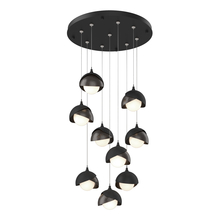 Hubbardton Forge 131105-SKT-STND-10-14-GG0711 - Brooklyn 9-Light Double Shade Pendant