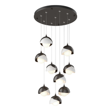 Hubbardton Forge 131105-SKT-STND-14-02-GG0711 - Brooklyn 9-Light Double Shade Pendant