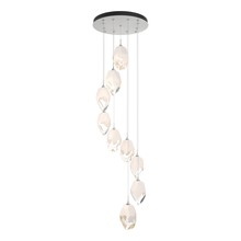 Hubbardton Forge 131141-SKT-LONG-02-WP0755 - Chrysalis 9-Light Large Crystal Pendant