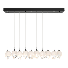 Hubbardton Forge 131143-SKT-STND-89-WP0754 - Chrysalis 10-Light Small Crystal Pendant