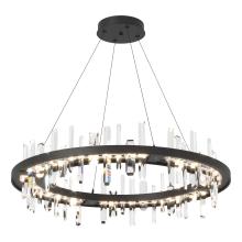 Hubbardton Forge 139915-LED-STND-10-CR - Solitude Circular LED Pendant