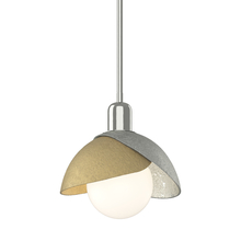 Hubbardton Forge 181183-SKT-MULT-85-86 - Brooklyn Double Shade Mini Pendant