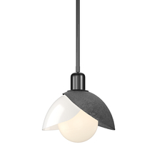 Hubbardton Forge 181184-SKT-MULT-89-BB0757 - Brooklyn Double Shade Art Glass Mini Pendant