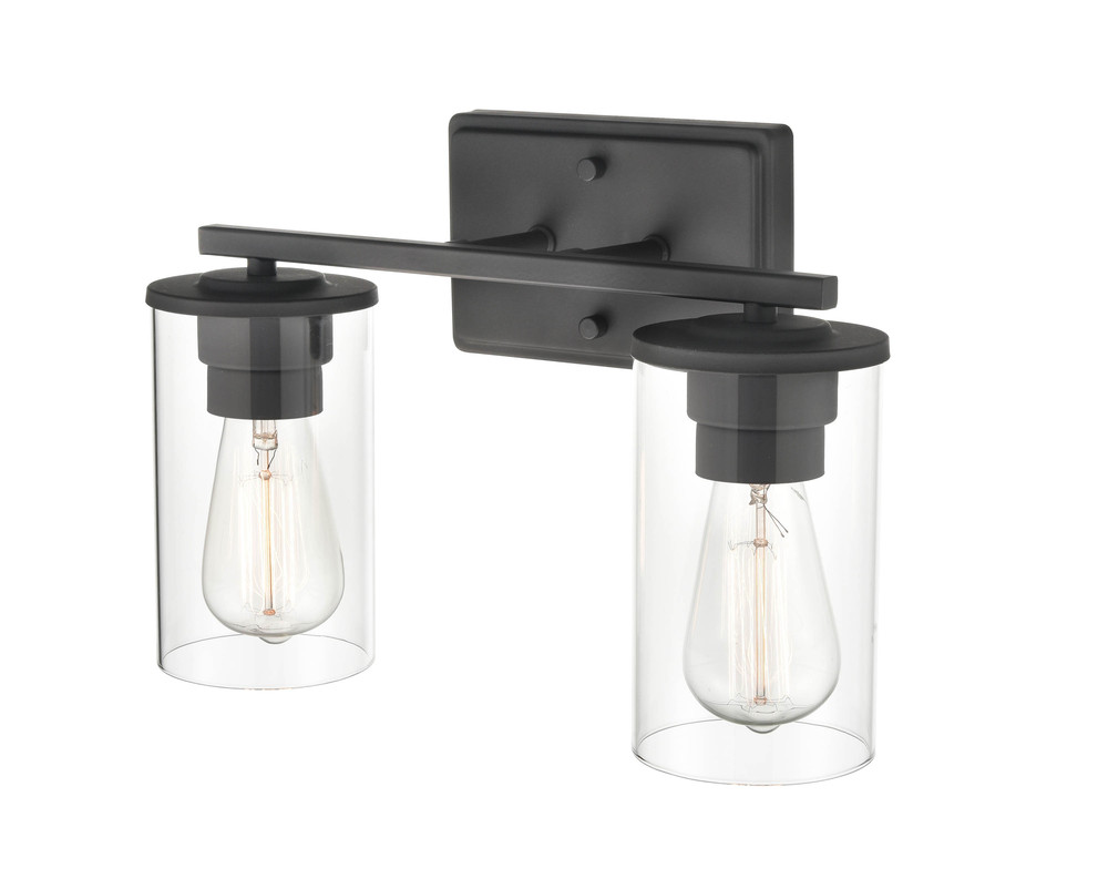 Verlana 2-Light Vanity Matte Black