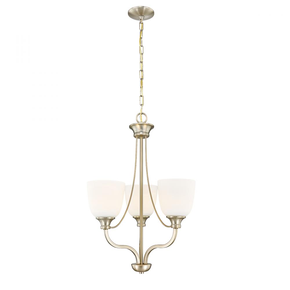 Alberta 3-Light Chandelier Ceiling Light Modern Gold