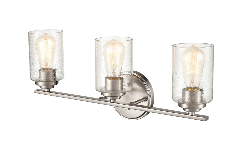 3-Light Vanity Satin Nickel