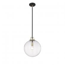 Millennium 9202-MB/MG - Mellrosa 1-Light Pendant light Matte Black Modern Gold