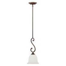 Millennium 1581-RBZ - Courtney Lakes 1-Light Mini-Pendant light Rubbed Bronze