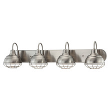 Millennium 5424-SN - Neo-Industrial 4-Light Vanity Satin Nickel