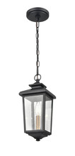 Millennium 4621-PBK - Eldrick 1-Light Outdoor Hanging Lantern Powder Coated Black