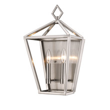 Millennium 2572-BN - 2-Light Wall Sconce Brushed Nickel