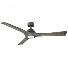 Modern Forms US - Fans Only FR-W1814-60L-GH/WG - Woody Downrod ceiling fan