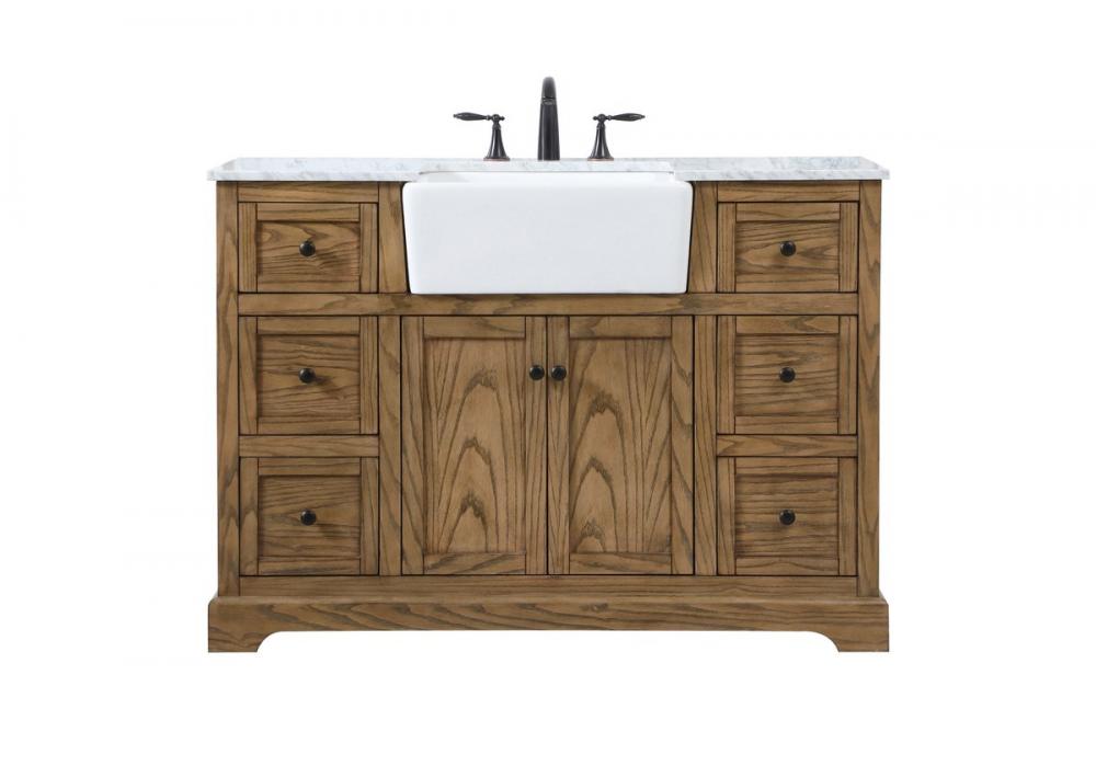 48 Inch Single Bathroom Vanity in Green